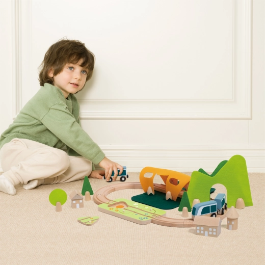 Quality FSC wood and recycled felt