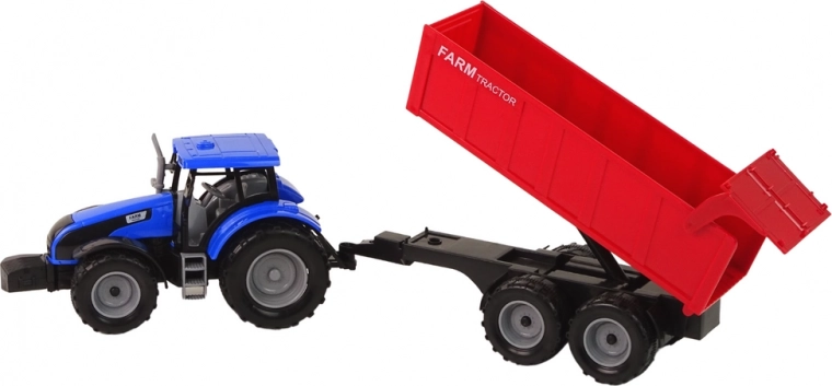 Realistlik traktor suurte ratastega