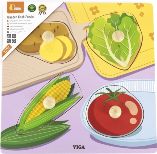 Köögiviljade värvilised illustratsioonid