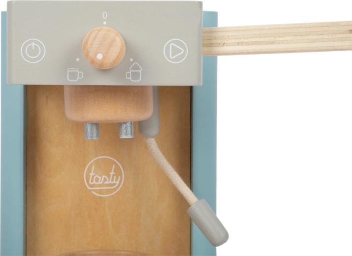 Realistic coffee station for little baristas
