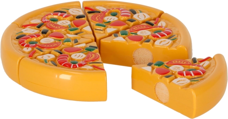 Tükkideks jagatud pitsa ühisteks pidusöökideks