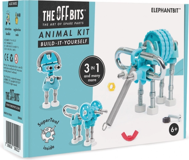 3 ühes: ehita Elevant, Koer ja Robot