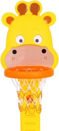 Adjustable basketball hoop 125–155 cm