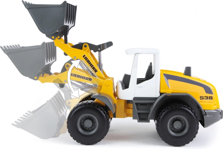 Movable bucket and arm