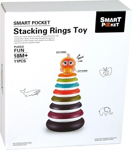Fun Stacking and Teething Toy