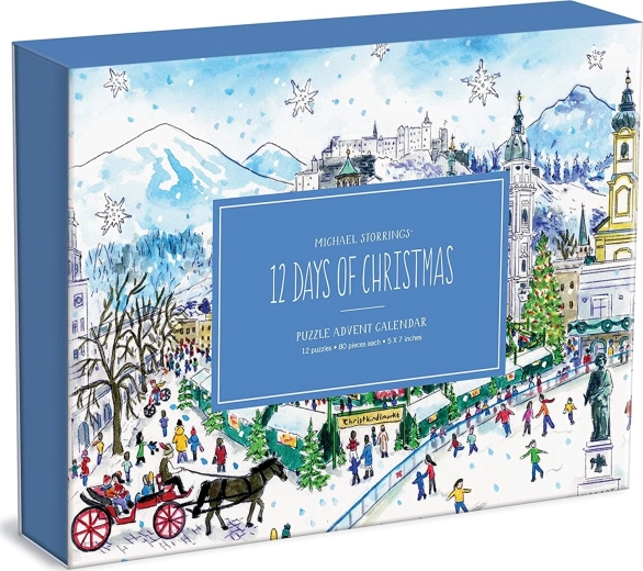 12 puslet ühes adventkalendris