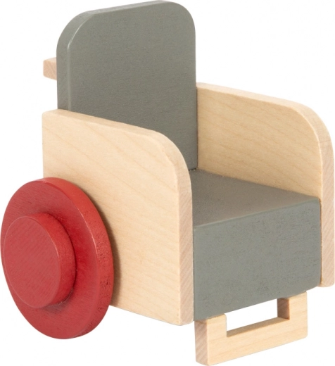 Täispuidust ratastool