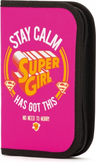 Stiilne Super Girl “stay calm” motiiv