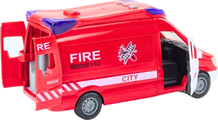Lights and siren for realistic action