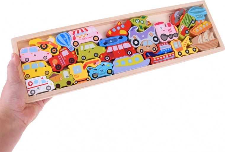 Vastupidavad puidust tükid loovaks mänguks