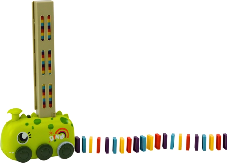 Automatic Domino Stacking