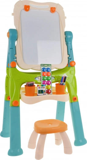 Praktiline riiul ja taburet komplektis