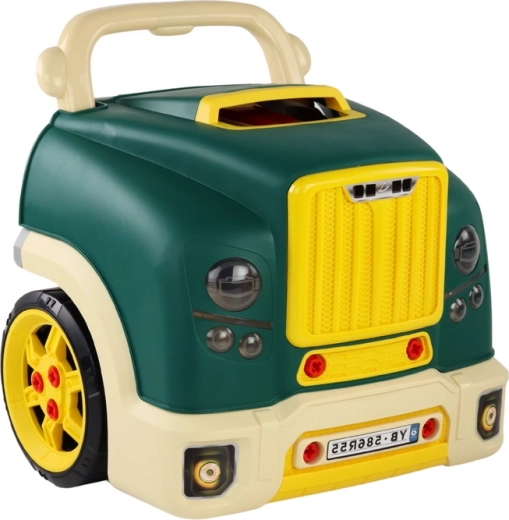 Mobile workshop on wheels