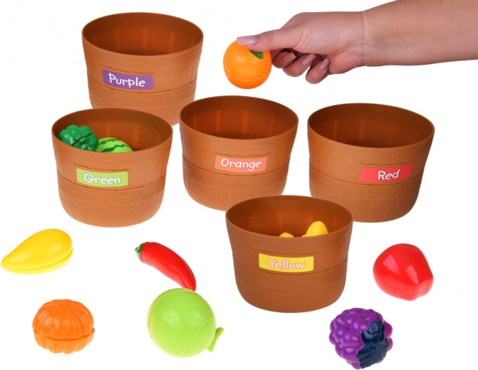 Värvide ja sorteerimise õppimine läbi mängu