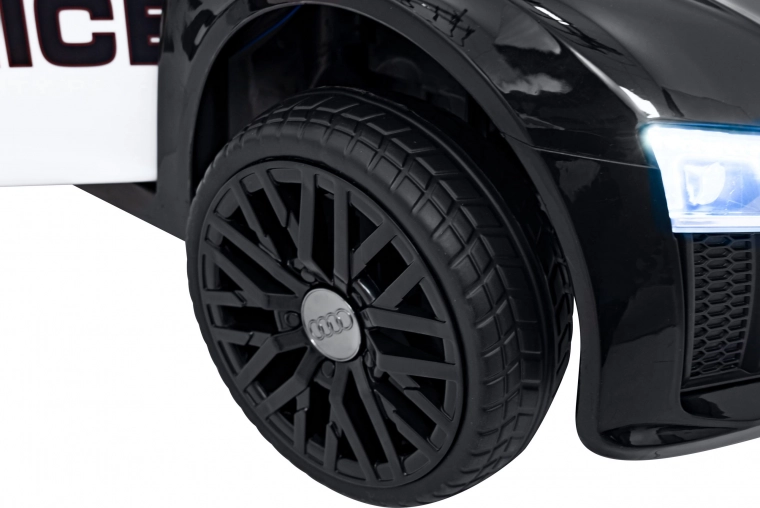 Comfortable ride: EVA wheels and suspension