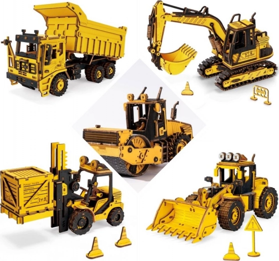 Part of a construction machinery collection