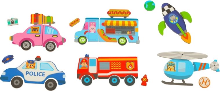 66 magnettükki lõputuks kokkupanekuks