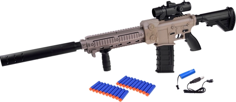 Electronic firing with automatic loading