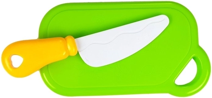 Ohutu nuga ja lõikelaud realistlikuks mänguks