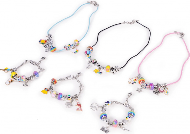 Colorful beads and magical charms