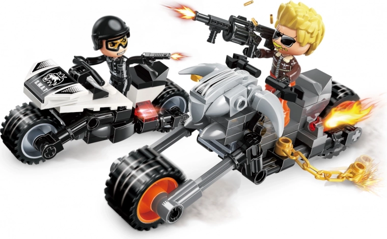 Adventure modified motorcycles
