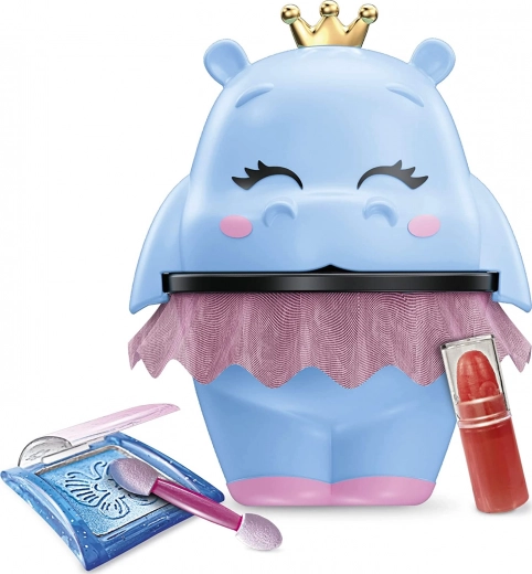 Võluv jõehobu-balerina disain