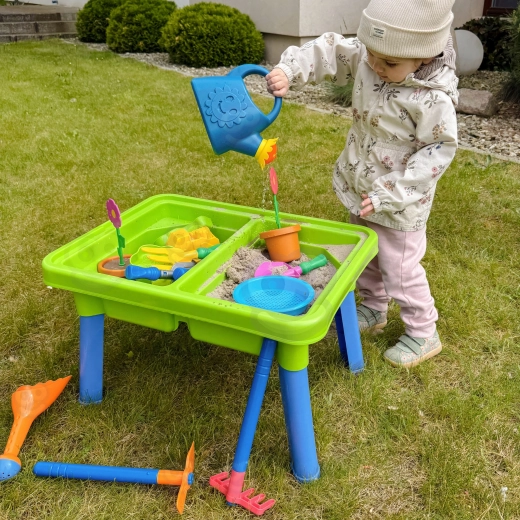 Kaks vannikest vee ja liiva jaoks