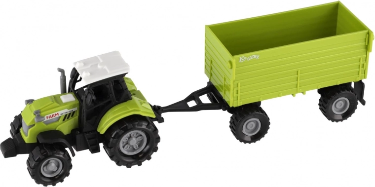 Detachable flatbed trailer for hauling cargo