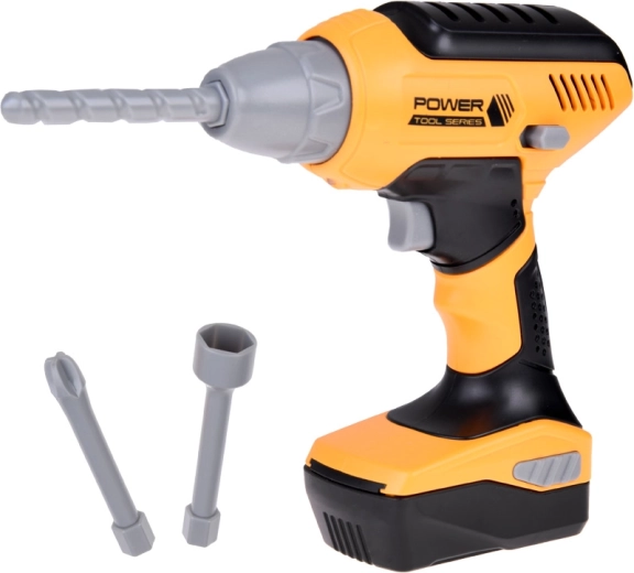 Realistlik akuga kruvikeeraja valguse ja heliga