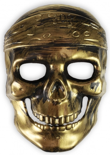 Silmatorkav kuldne mask