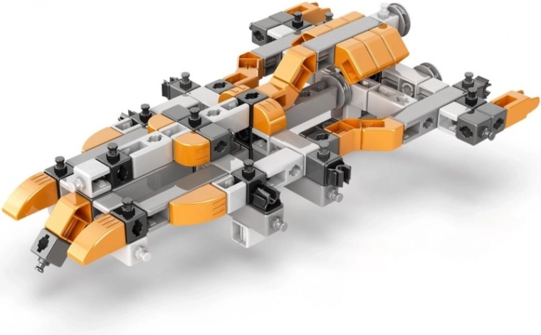 Interactive 3D building in the kidCAD app