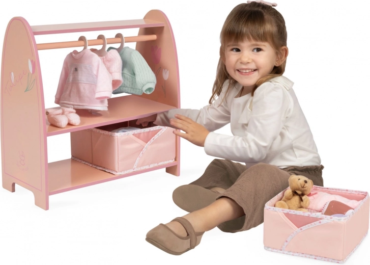 Kaks kokkupandavat korvi aksessuaaridele