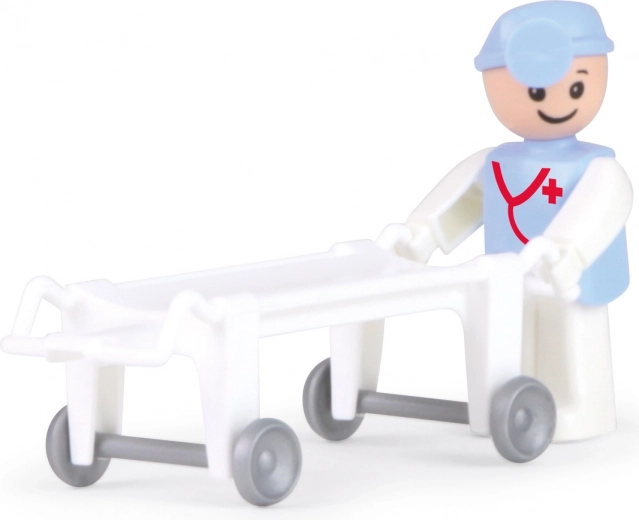 Komplektis päästja figuur ja kanderaamid