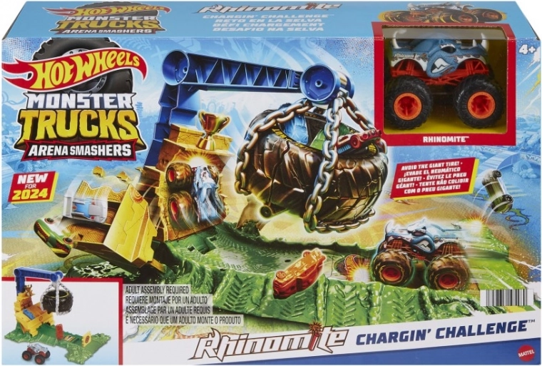 Rhinomite 1:64 ja „crush“ autod pakendis