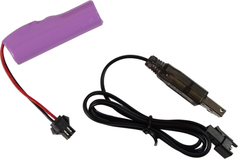 Võimas aku USB-laadimisega