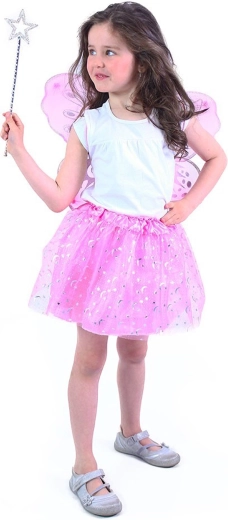 Elegantne roosa tutu-seelik