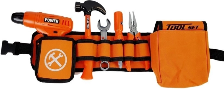 Adjustable belt with compartments