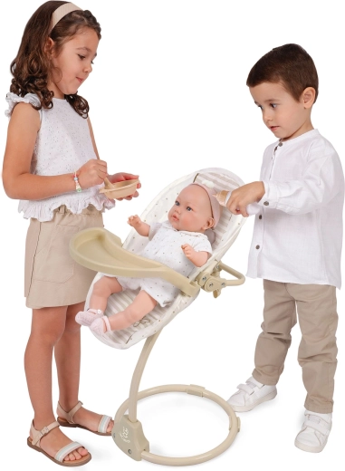 3‑ühes: tool, kiik ja kandekorv