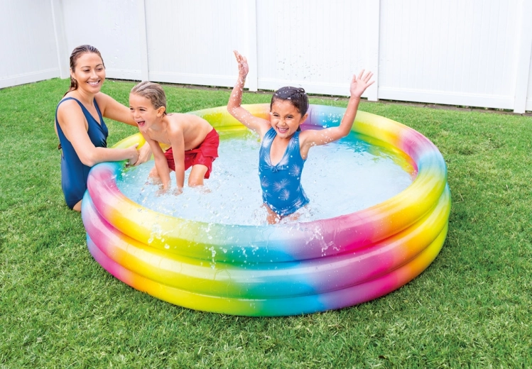 Great fun in the backyard