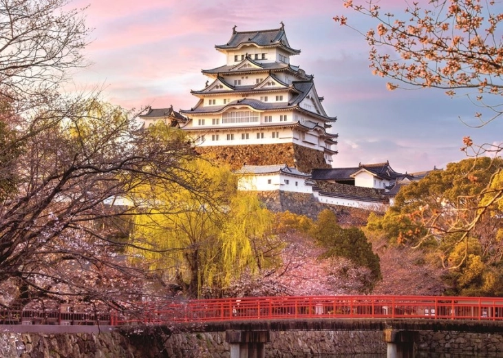 Himeji lossi ikooniline motiiv