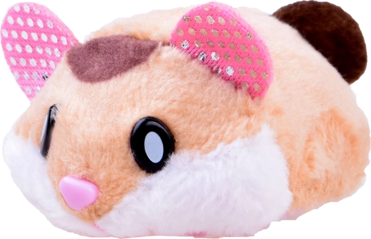 Pehme plüüshamster valmis mänguks