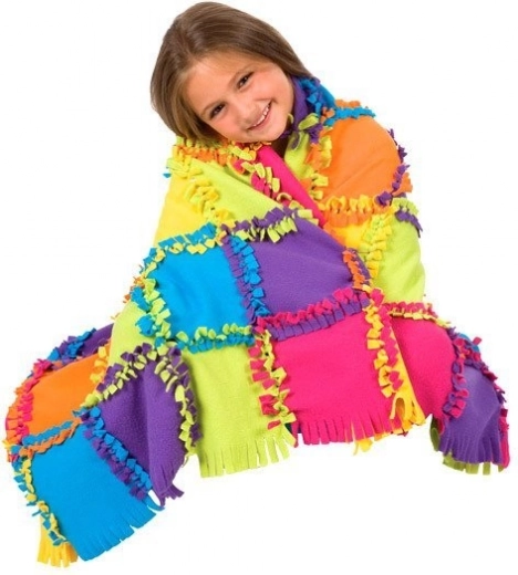 Värviline patchwork, mis soojendab