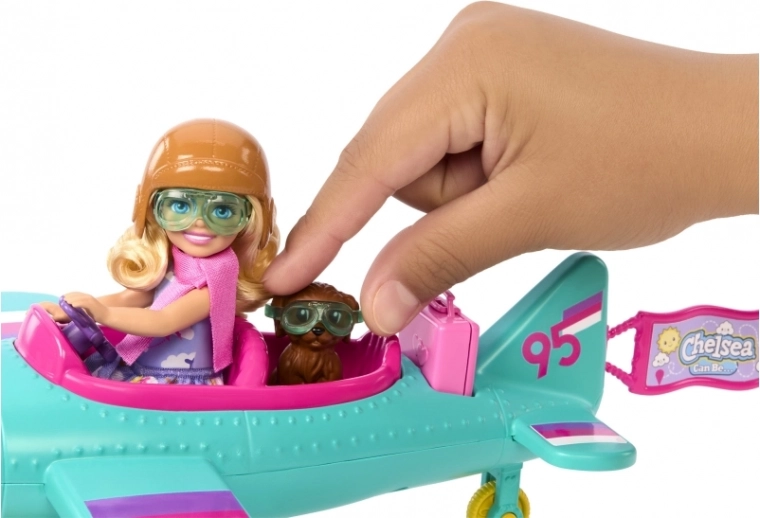 CHELSEA pilootnukk ja armas kutsikas