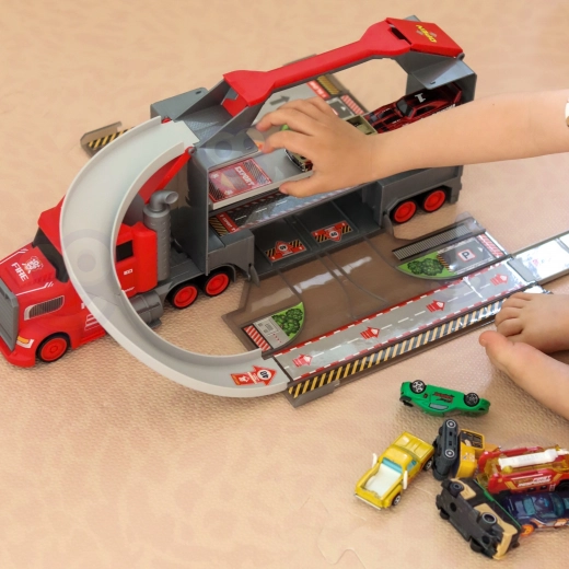 Kokkuklapitav garaaž ja mitmetasandiline rada