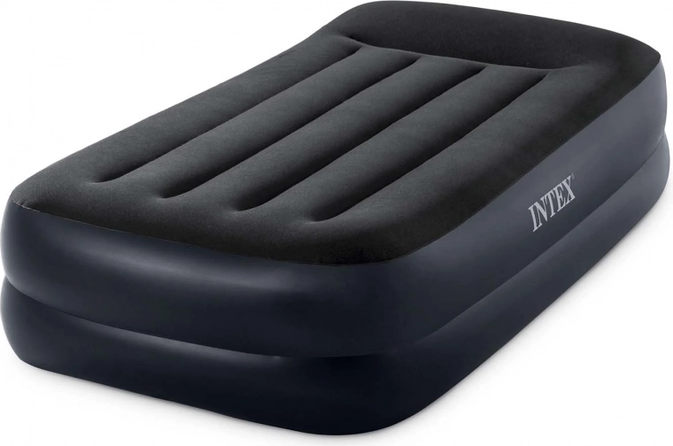 Comfortable double-height design and velour surface