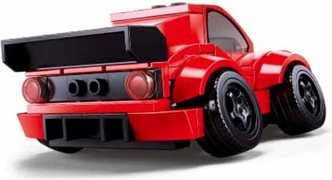 Detailed racing car design
