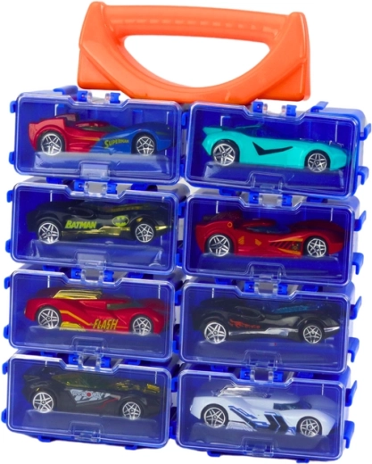 Vaheseinte ja tugeva käepidemega kohver