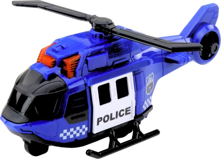 Realistlik POLICE helikopter