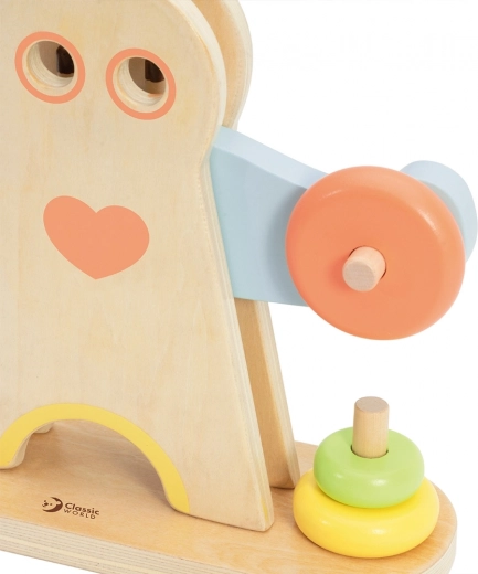 Safe natural wood and durable construction
