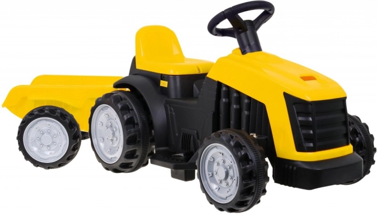 Stable ride on large wheels